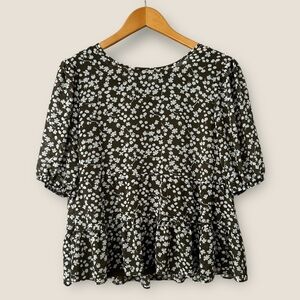 Lily Morgan Floral Blouse